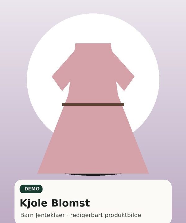 Kjole Blomst