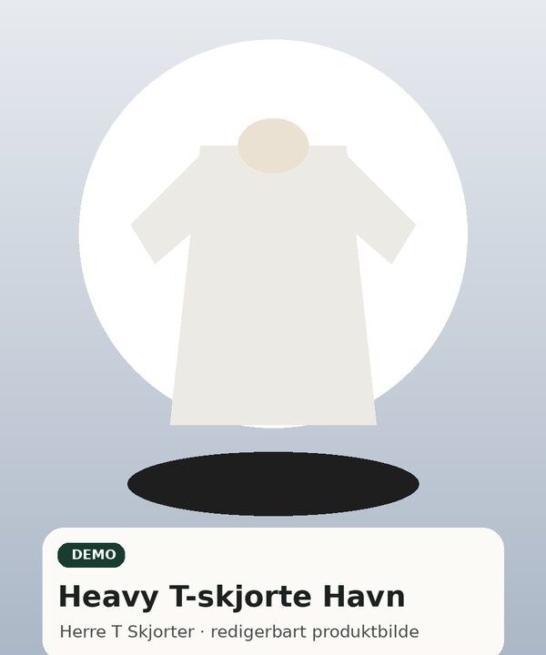 Heavy T-skjorte Havn